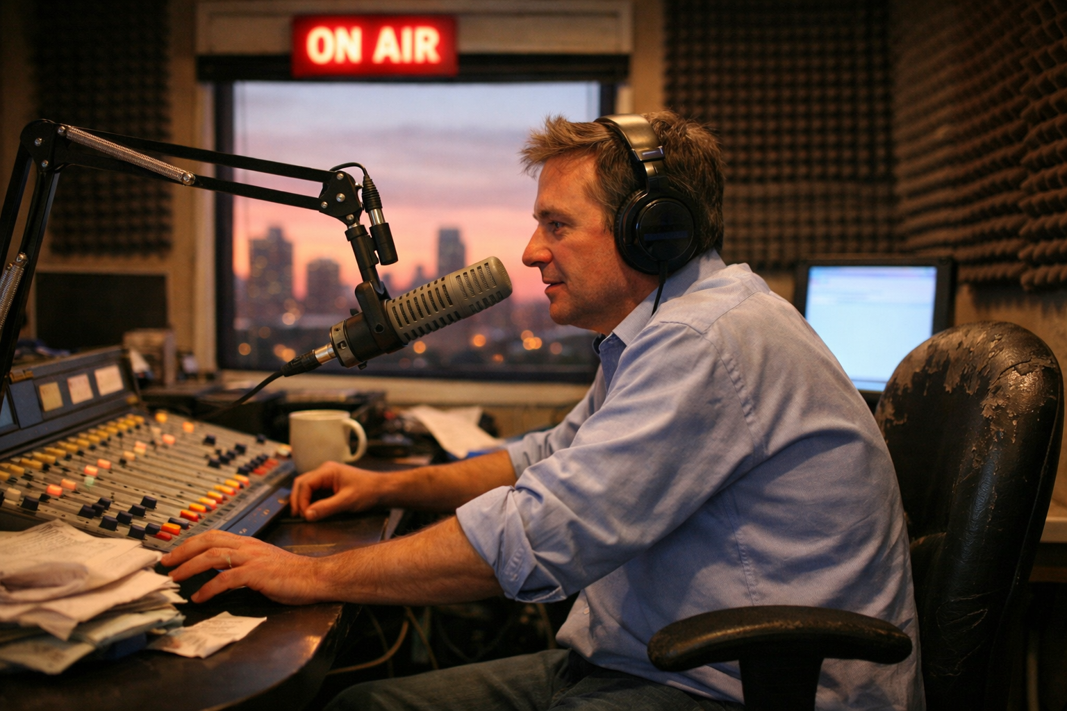 Talk radio and cable news